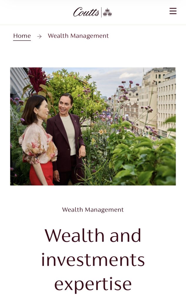 Coutts Wealth Management Scam or Legit Investment Site? Full Review screenshot